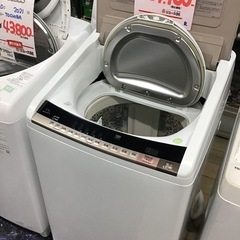 ●販売終了●9.0キロ洗濯機　5.0キロ乾燥　HITACHI    2018年製　中古品