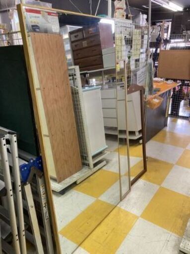 【鹿児島市リサイクルストアスターズ鹿大店】【USED】大型ミラー