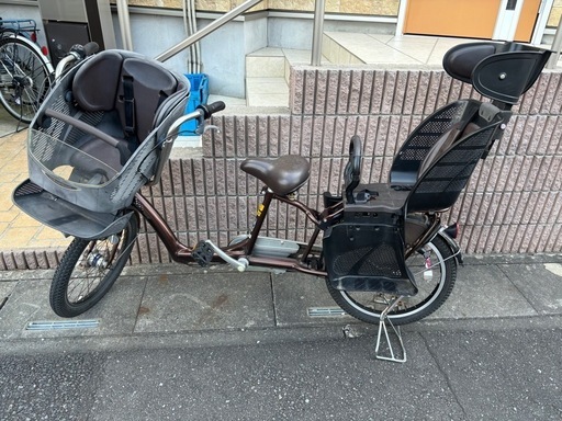 ブリジストン前後子乗せ自転車・3人乗り自転車 非電動