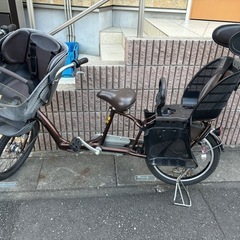 ブリジストン前後子乗せ自転車・3人乗り自転車 非電動
