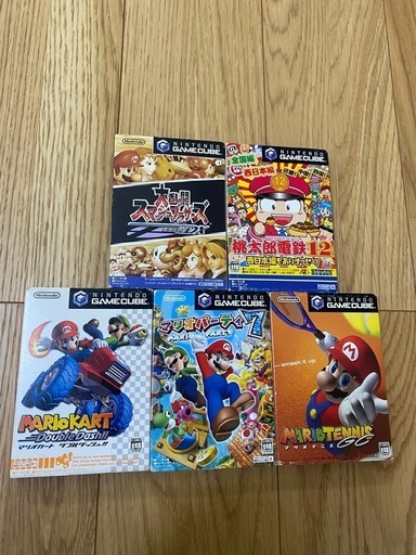 ゲームキューブ　ソフト　５点セット　Nintendo GAMECUBE　任天堂