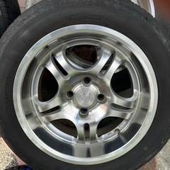 タイヤ　ホイール　185-65-15 15-7j最終値下げ　バリ山です
