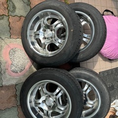 タイヤ　ホイール　185-65-15 15-7j最終値下げ　バリ山です

