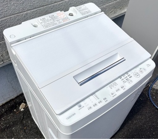 札幌市内配送可 18年製 東芝 TOSHIBA ZABOON 11kg 全自動洗濯機 AW-11XD7-W 乾燥機能無