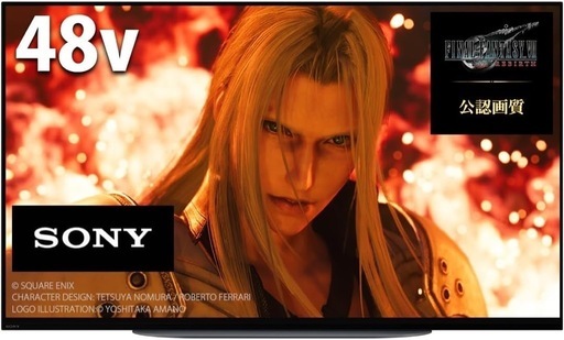 SONY BRAVIA XRJ-48A90K有機ELテレビ　48インチ