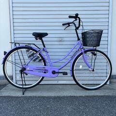 【整備士による点検済】　☆前後タイヤ新古品☆   26型　LEDオートライト軽快車　防犯登録料込価格︎‼︎