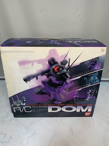 値下げ　バンダイ　RC   テックロイド　DOM   内箱未開封、未使用品