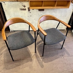 武蔵小山店】 CRASH GATE シーブチェア 2脚セット 関家具 NOR アーム