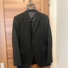 【ほぼ未使用】【6割引】礼服スーツ上下&リバーシブルベスト　3点セット