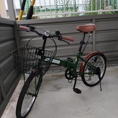 20インチ 折り畳み自転車 Hopper ホッパー 【現状渡し】三重県
