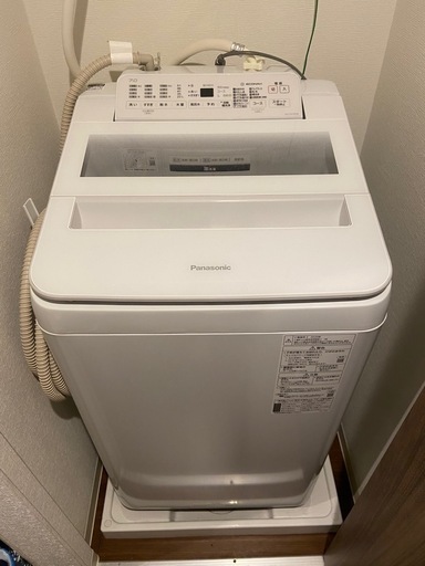 洗濯機 Panasonic 7kg 2020年製