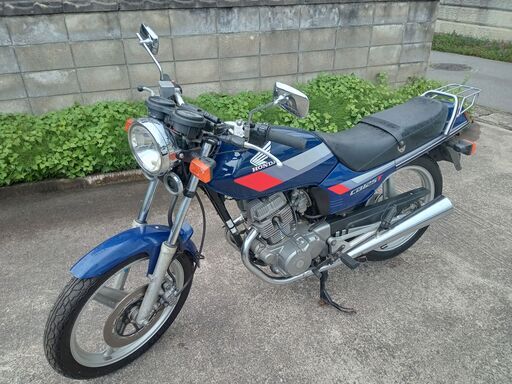 【値下げしました】ホンダ CB125T 逆輸入 ブルー JC06 2気筒 125cc