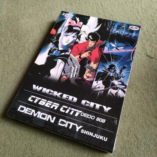 新品川尻善昭 DVDBOX 輸入盤　妖獣都市　魔界都市〈新宿〉電脳都市OEDO808