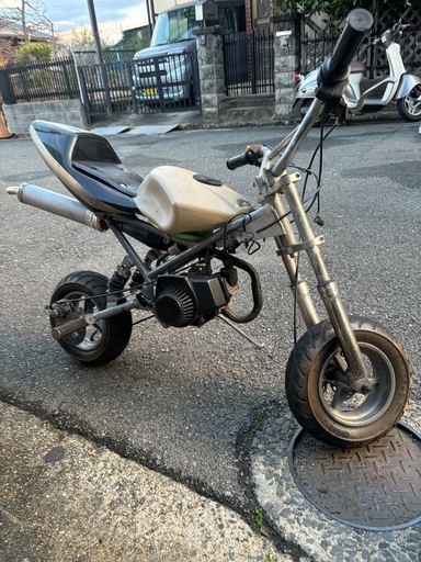 ポケバイ 49cc モトクロス エンジン ポケットバイク 本体 2スト 