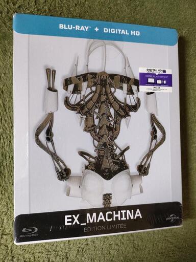 新品 エクス・マキナ EX_MACHINA限定スチールブック仕様 輸入盤　日本語収録　blu-ray