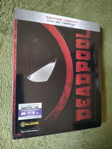 新品 \nデッドプール スチールブック\n輸入盤ブルーレイ\n日本語収録　blu-ray