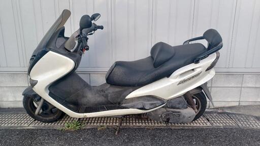 話早い方値引き対応いたします！　マジェスティ125 キャブ　5CA　125cc　原付　二種　実働　鍵、書類あり　登録後すぐのれます！