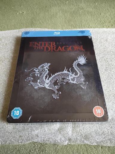 新品　燃えよドラゴン　スチールブック仕様　輸入盤ブルーレイ　日本語収録　blu-ray