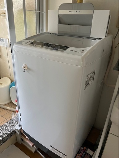 日立　白い恋人　洗濯機　7kg 2019年製