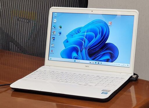 NEC 15インチ【win10+win11 起動8秒 CPUスコア4682】i7 新品SSD256GB/ office JW-CAD