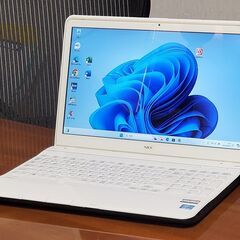 NEC 15インチ【win10+win11 起動8秒 CPUスコア4682】i7 新品SSD256GB 