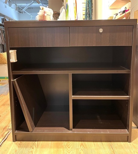 店舗用木製カウンターW90④