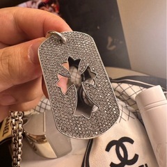 クロムハーツ　ドッグタグ　アフターダイヤ