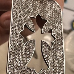 クロムハーツ　ドッグタグ　アフターダイヤ