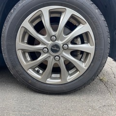 受け渡し予定者決定⭐️155/65/14⭐️バリ目ホイールセット⭐️