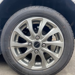 受け渡し予定者決定⭐️155/65/14⭐️バリ目ホイールセット⭐️