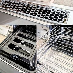 リンナイ グリル付ガステーブル ガラストップ RTE65VAGP-G 使用1年半