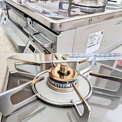 リンナイ グリル付ガステーブル ガラストップ RTE65VAGP-G 使用1年半