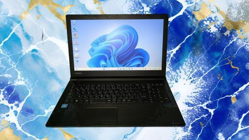No.17  オフィス2021付き！ SSD 256GB / カメラ付き！ / windows11 / Bluetooth / 東芝 Dynabook B45A 15.6型 / Celeron3855U / 4GB / DVD-RW / 無線