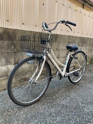【終了】26インチ　譲渡証明書あり ３段変速　自転車　サイクルベースあさひ　 シティサイクル　ママチャリ
