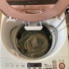 SHARP ES-GV80R-P 縦型全自動洗濯機