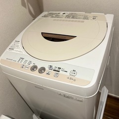 2つセット SHARP全自動洗濯機 TOSHIBA 衣類乾燥機