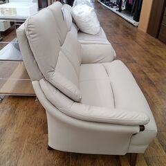☆ジモティ割あり☆ ソファー ベージュ H95×D72×W130 クリーニング済み