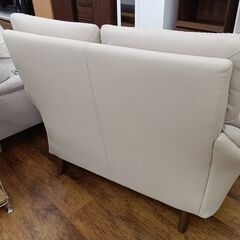 ★ジモティ割あり★  ソファー ベージュ H95×D72×W130 クリーニング済み MT1863 ☆ジモティ割あり☆ ソファー ベージュ H95×D72×W130 クリーニング済み