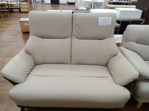 ★ジモティ割あり★  ソファー ベージュ H95×D72×W130 クリーニング済み MT1863