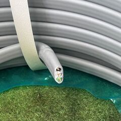 富士電線 EM-EEF 3×2.0mm 黒白緑 エコケーブル 2024年7月製【野田愛宕店】【店頭取引限定】【未使用】IT01XERZ7V5C