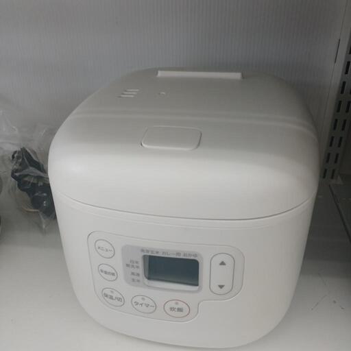 ★ジモティ割あり★炊飯器　MJ-RC3A2　2020年製　無印用品　(H)--× (W)--× (D)--【joh 2103】
