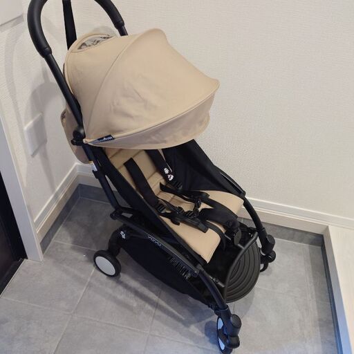 美品☆YOYO2 6+ ヨーヨー ベビーカー ストッケ STOKKE ベビーゼン ベージュ