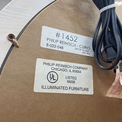 アメリカ製 キュリオケース アンティーク ホワイト