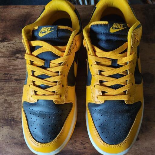 NIKE　DUNK　LOW championship gold