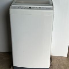 2019年製アクア　AQUA 　7K　全自動洗濯機  AQW-GV70H-W　風呂水給水ホース付き　近くなら無料で配達いたします。