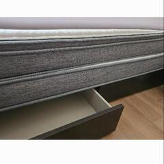 【急募】ニトリ ダブルベット 収納付き フレーム