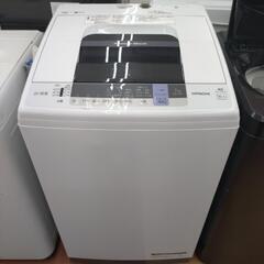 ★ジモティー割引有★ 日立 7.0kg全自動電気洗濯機 NW-70C 2019年製 中古品