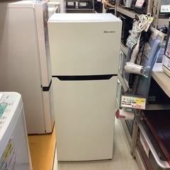 【リサイクルサービス八光】2018年製　ハイセンス120L　2ドア冷蔵庫　HR-B1201 リサイクルサービス八光】2018年製 ハイセンス120L 2ドア冷蔵庫 HR-B1201