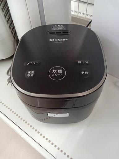 ★ジモティ割あり★ SHARP 炊飯器 KS-CF05D-B 3合 24年製 動作確認／クリーニング済み TC4415