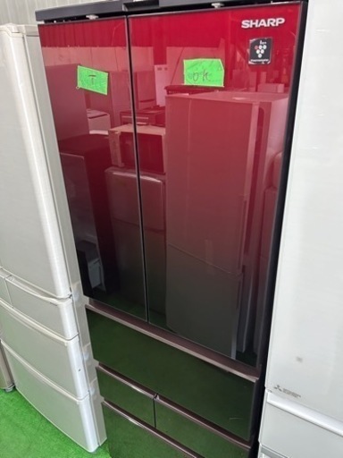 早い者勝ち大セール‼️‼️＋ご来店時、ガンお値引き‼️SHARP(シャープ) 2022年製 457L 6ドア冷蔵庫